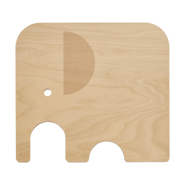 Elephant Chop & Serve skjærebrett S - Green - Muurla