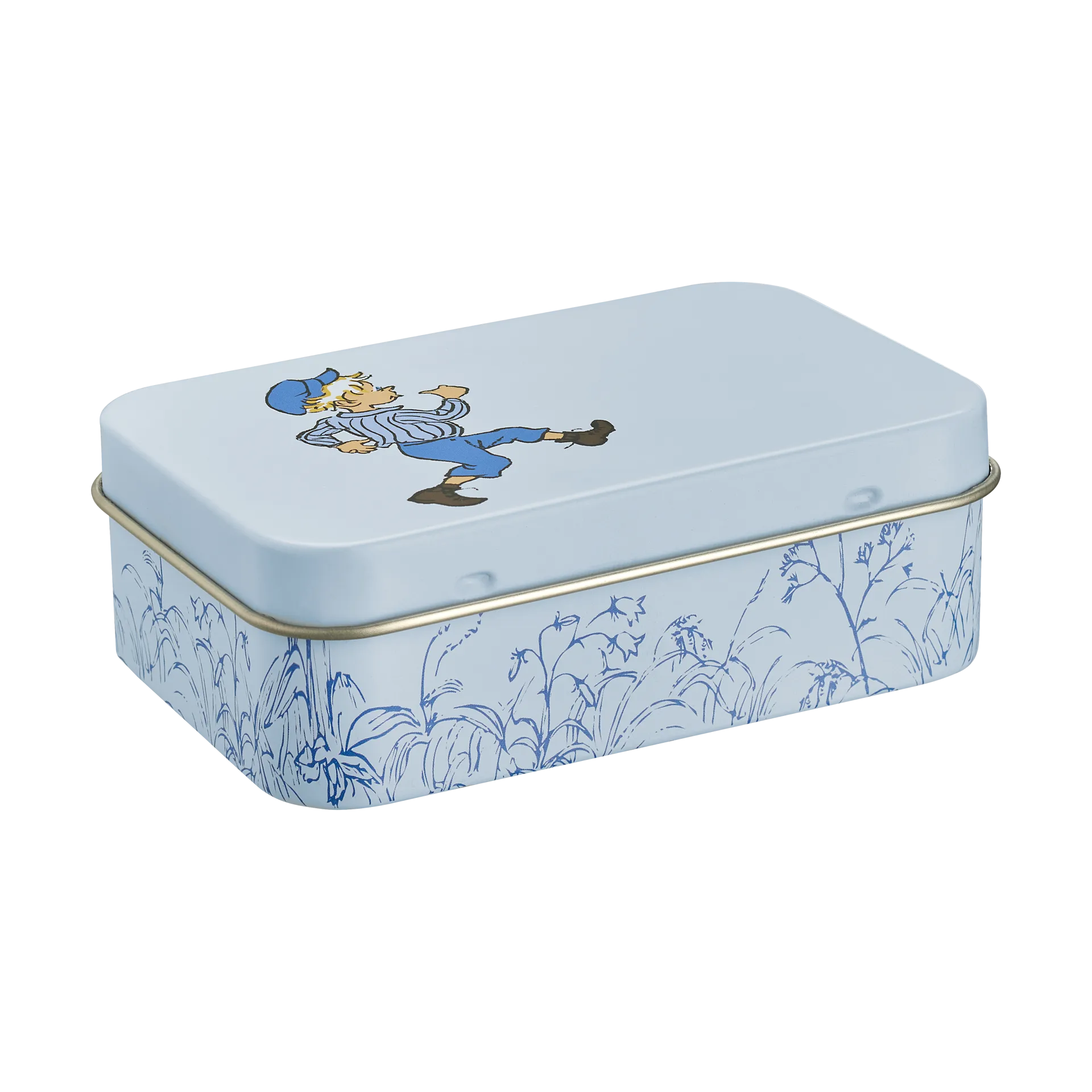 Emil blikkboks 10x6,5x3 cm, Cluck Cluck Muurla