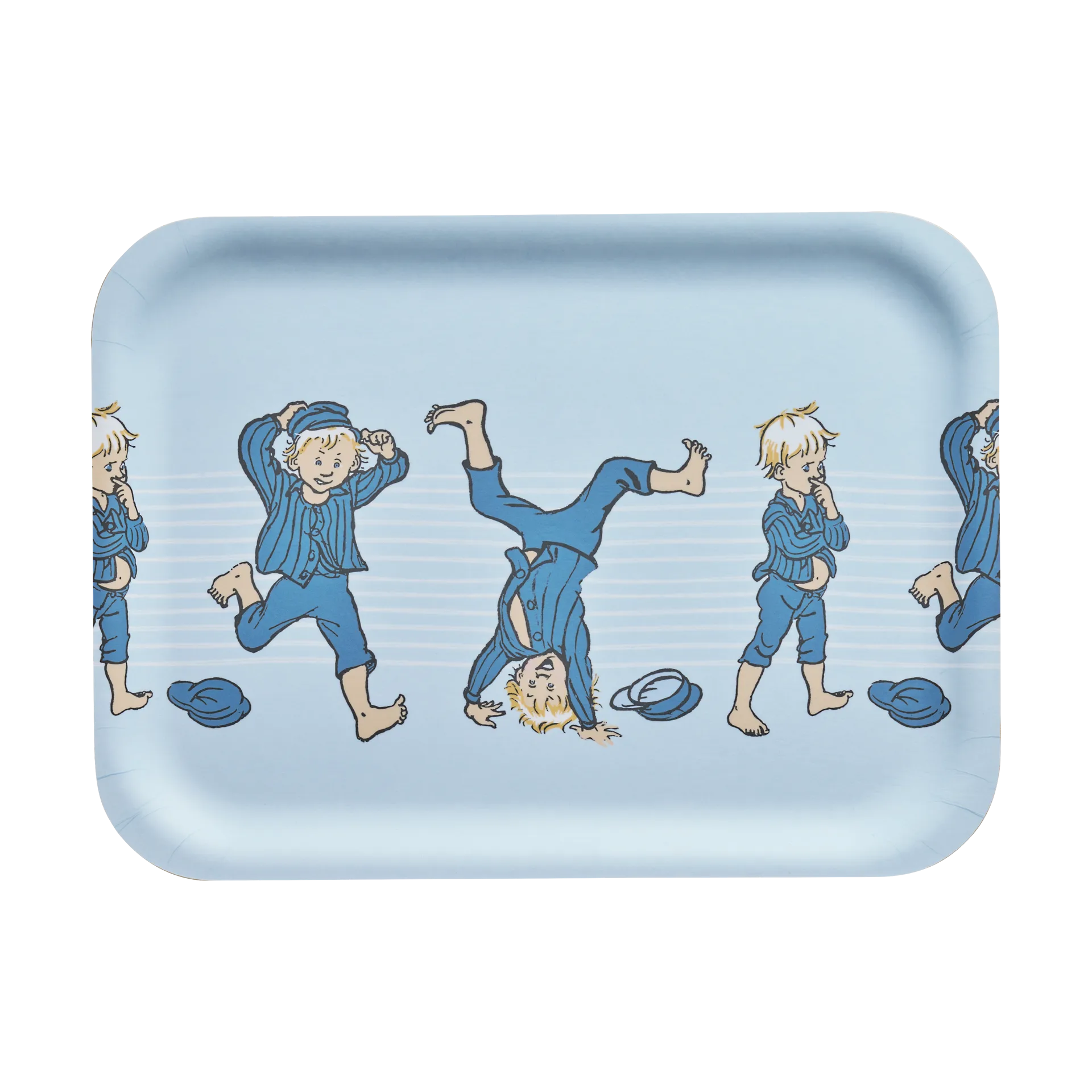 Emil brett 20x27 cm, Blå Muurla