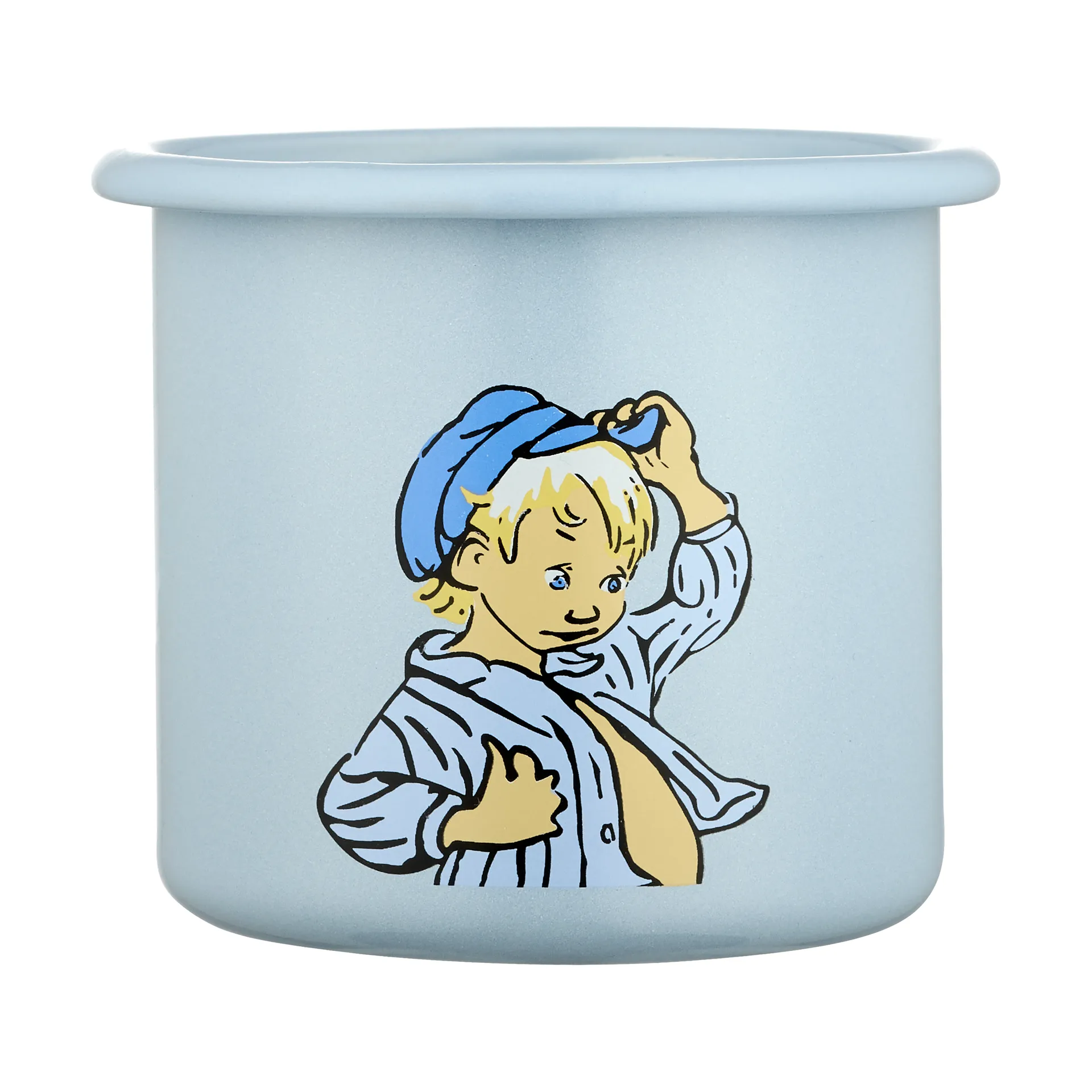 Emil i Lönneberga emaljekrus 2,5 dl, Emil Muurla