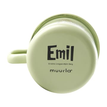 Emil & Ida emaljekopp 2,5 dl - Green - Muurla