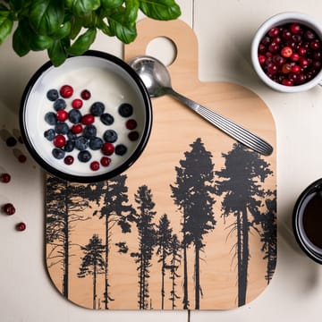 Forest skjærefjøl 25x32 cm - natur-svart - Muurla