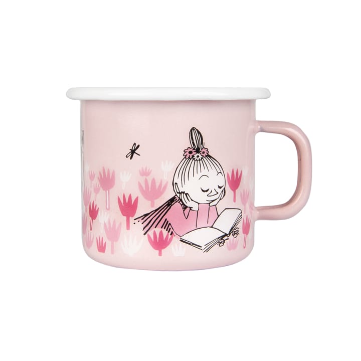 Girls emaljekopp 25 cl, Rosa Muurla