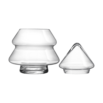 Glass tree glassboks med lokk - 20 cm - Muurla