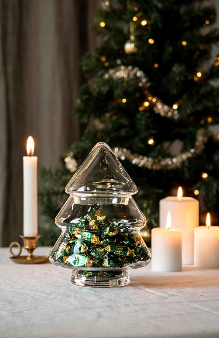 Glass tree glassboks med lokk, 20 cm Muurla