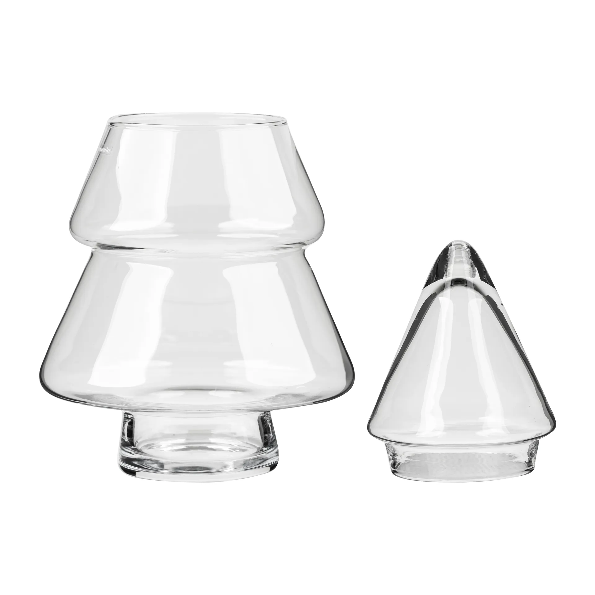 Glass tree glassboks med lokk, 30 cm Muurla