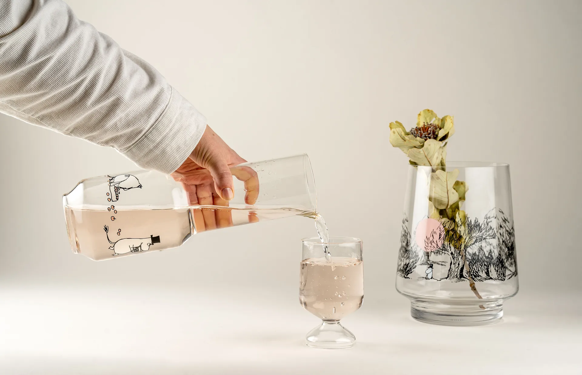 Harvest Time karaffel 1,2 liter, Klar Muurla