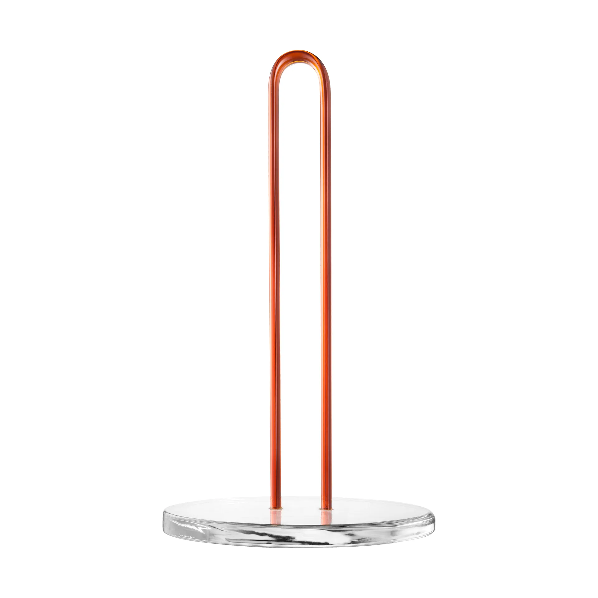 Loop kjøkkenpapirholder 26 cm, Klar-amber Muurla
