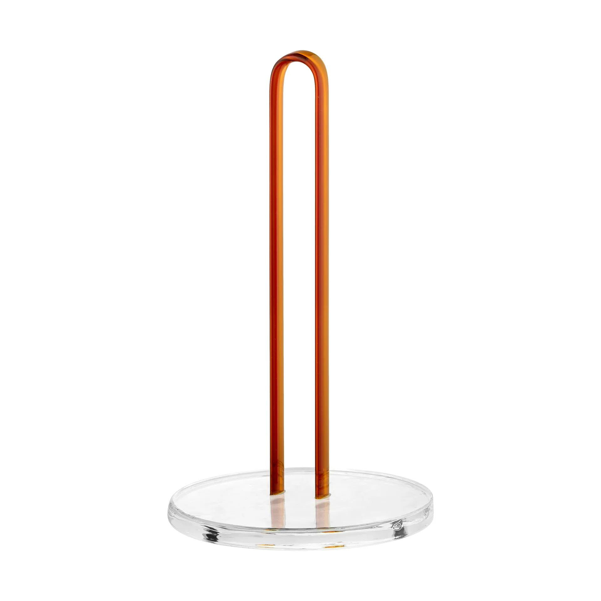 Loop kjøkkenpapirholder 26 cm, Klar-amber Muurla