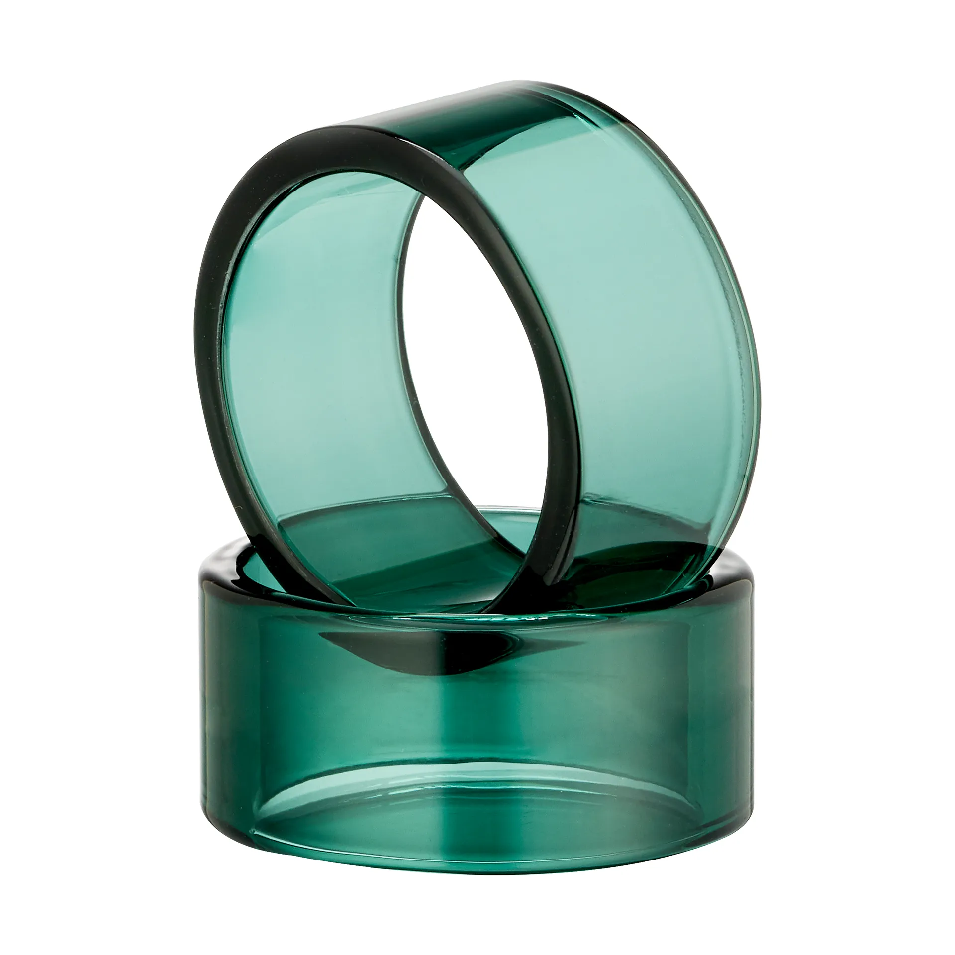 Loop serviettring 2-pakning, Teal Muurla
