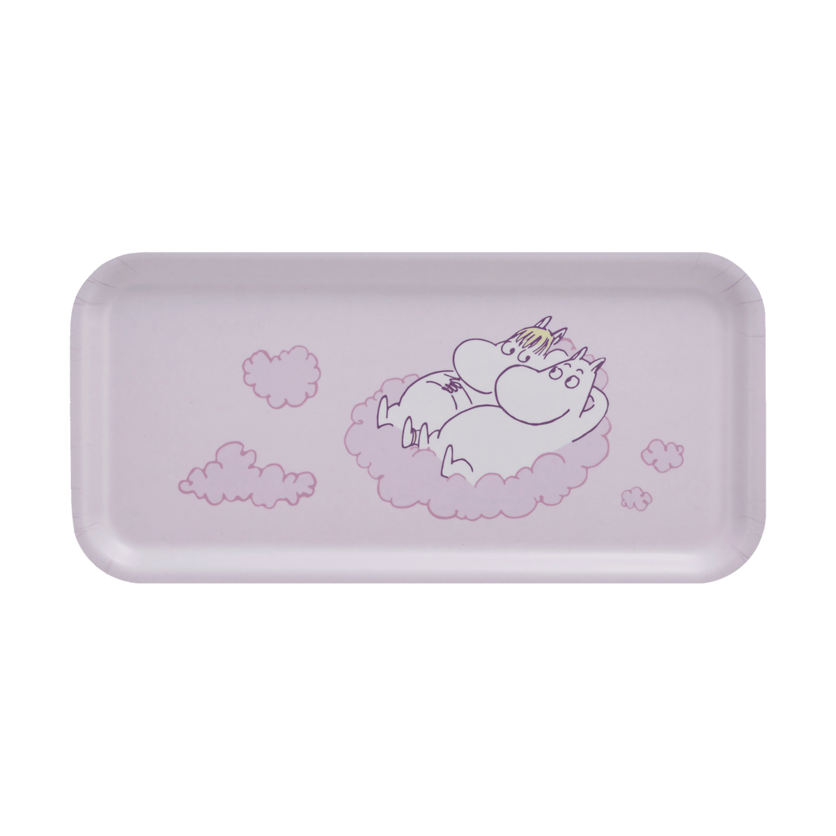 Muurla Moomin brett 13x27 cm In the clouds