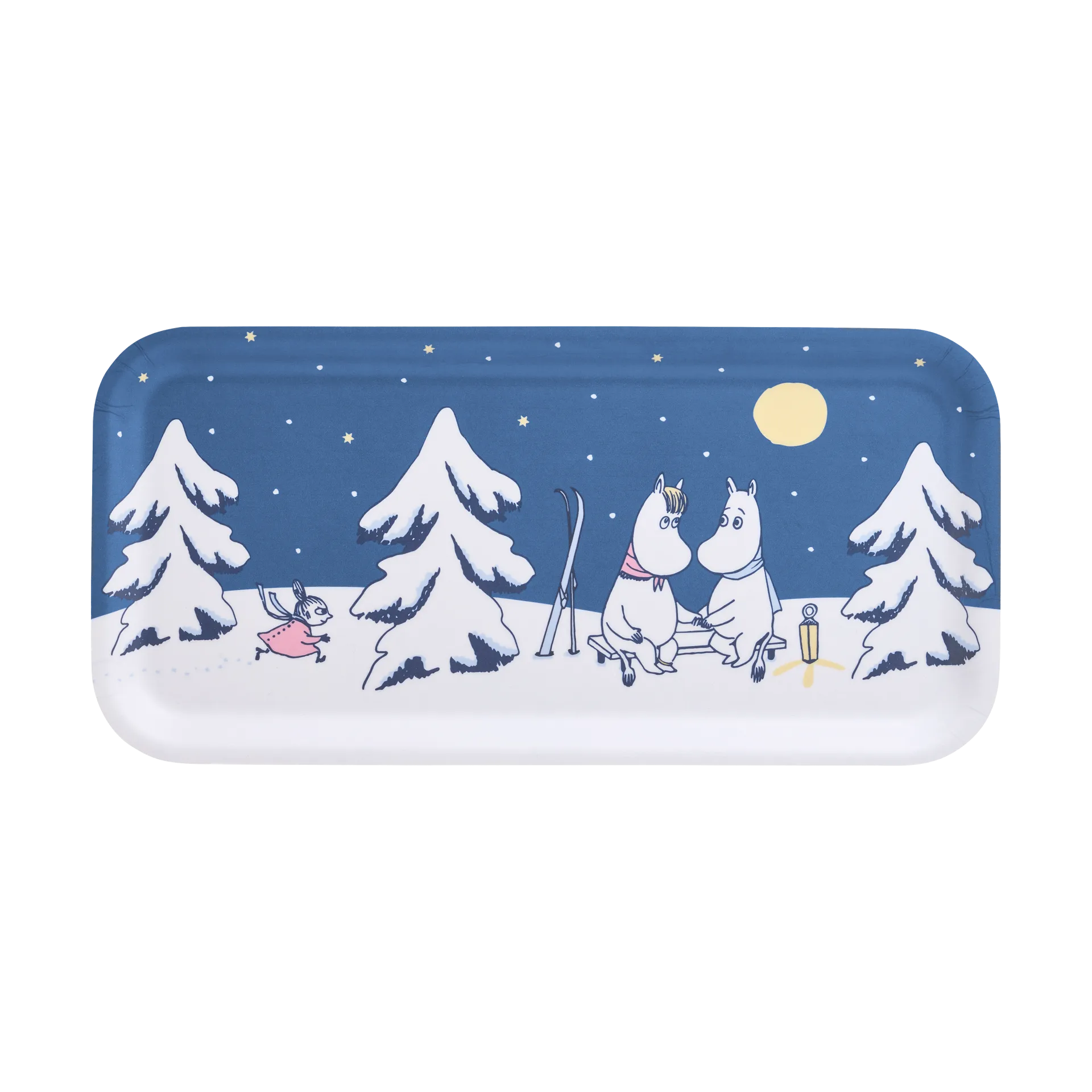 Moomin brett 13x27 cm, Starry night Muurla