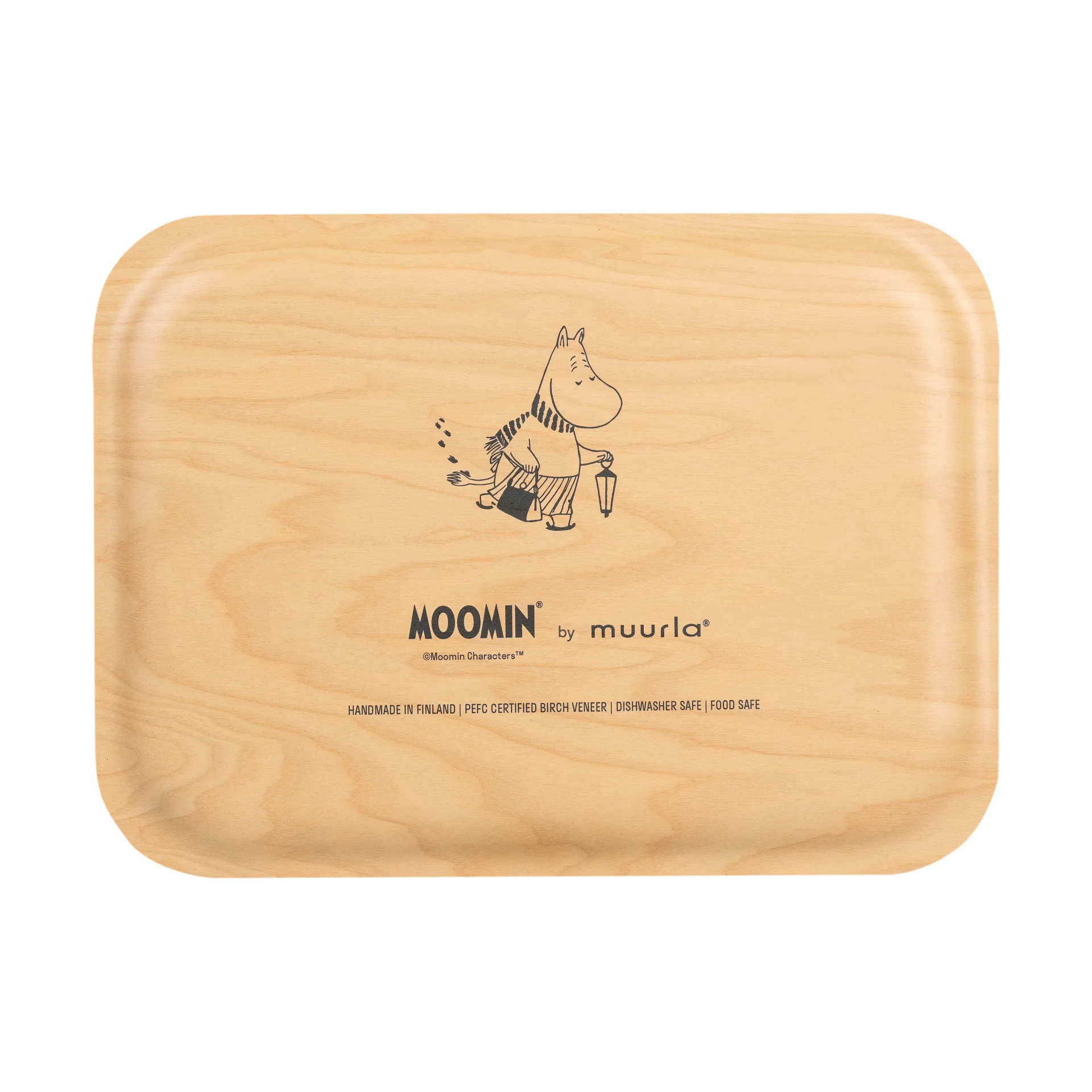 Moomin brett 20x27 cm, Let it snow Muurla