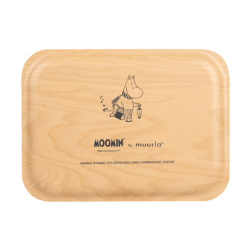 Moomin brett 20x27 cm - Let it snow - Muurla