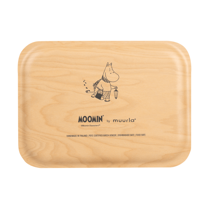 Moomin brett 20x27 cm, Let it snow Muurla