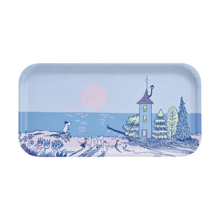 Moomin brett 22x43 cm - Sunset - Muurla
