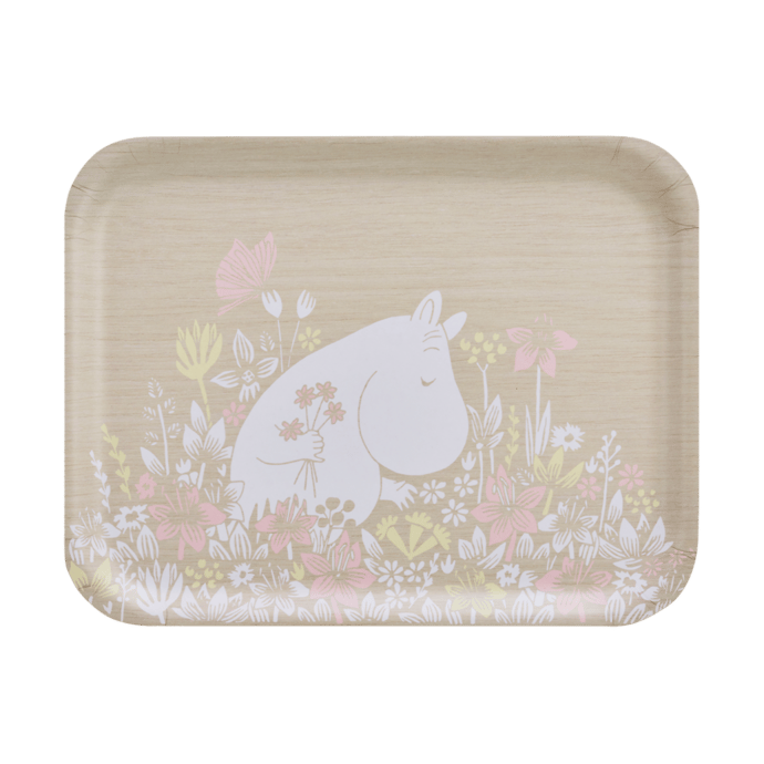 Moomin brett 28x36 cm - Flower field - Muurla