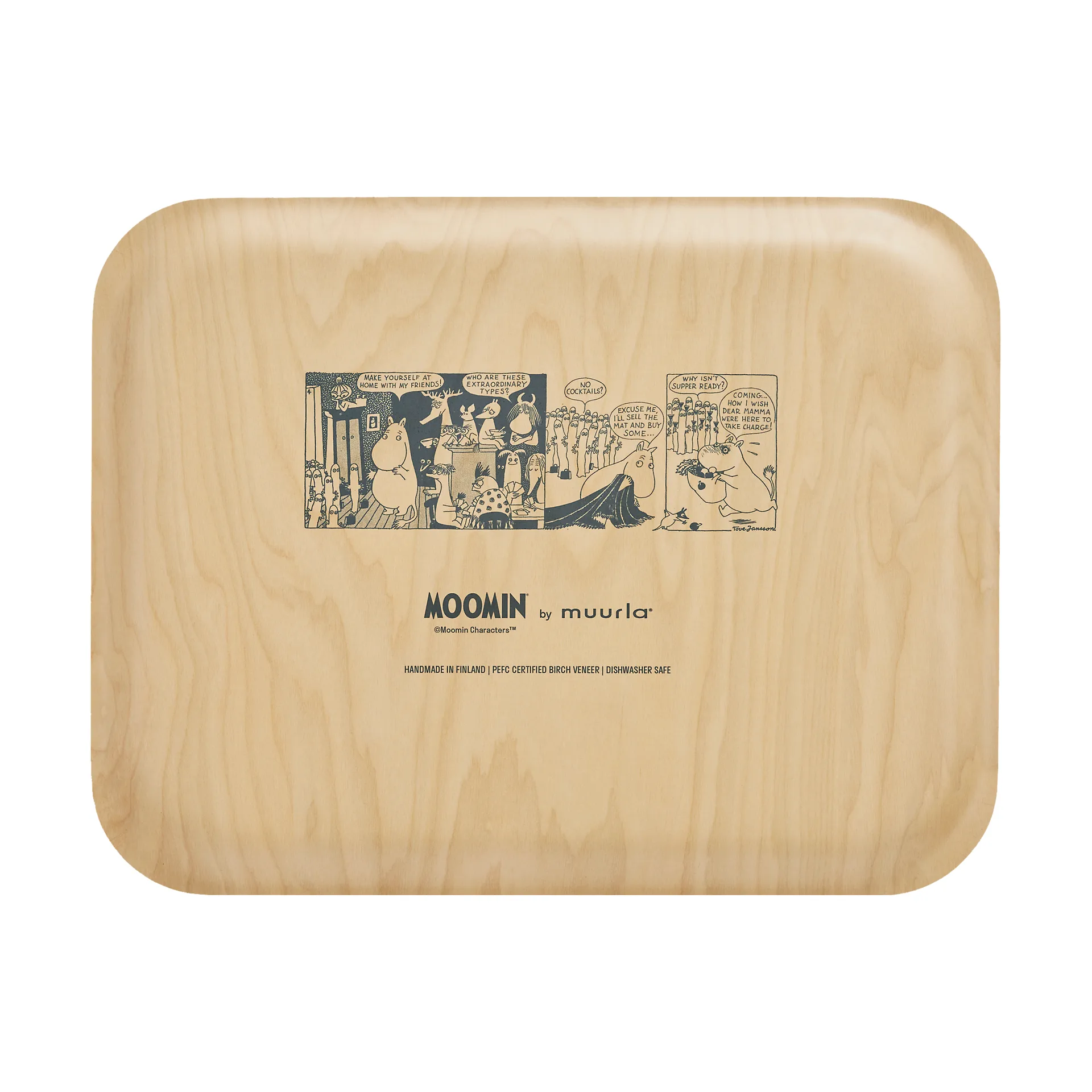 Moomin brett 28x36 cm, Room for all Muurla
