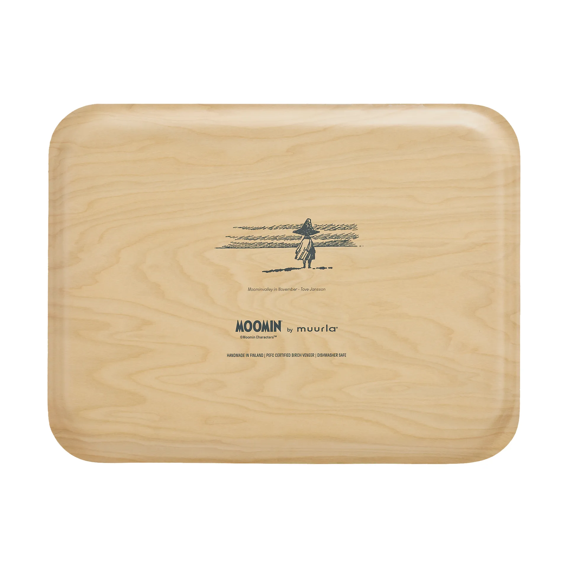 Moomin brett 32x42 cm, Swedish Moominvalley map Muurla
