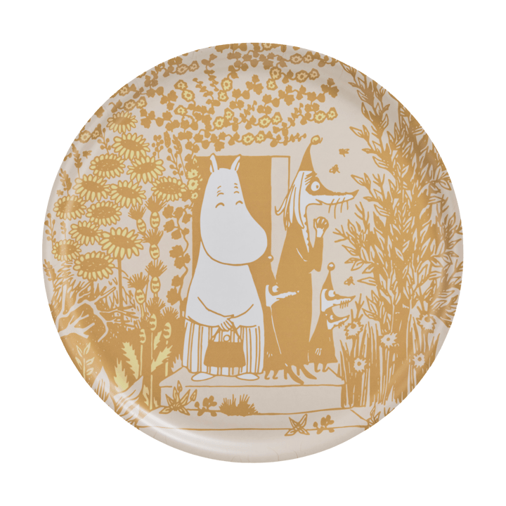 Moomin brett Ø40 cm - Wild garden - Muurla