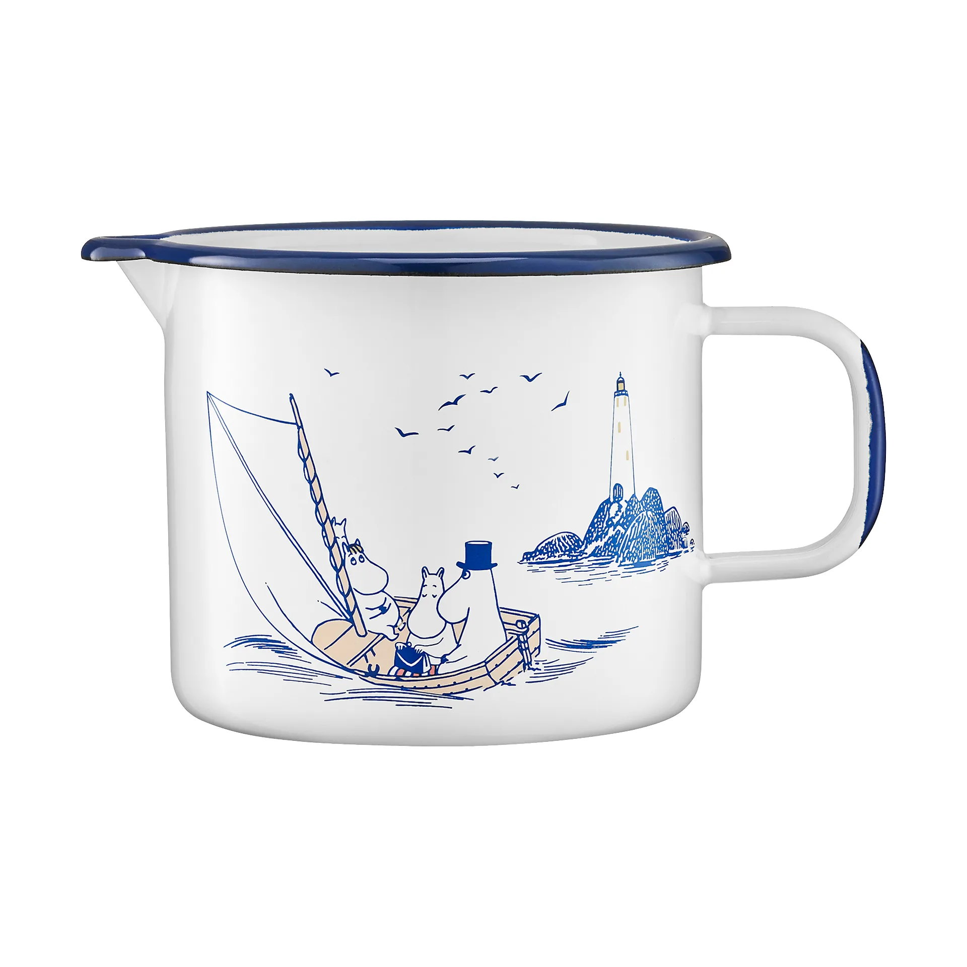 Moomin emaljekanne 1,3L, Sailors Muurla