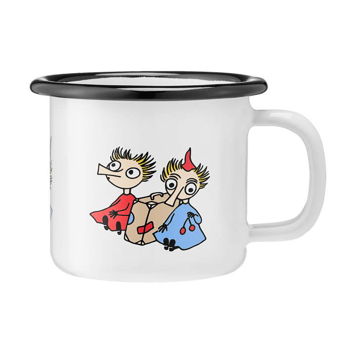 Moomin emaljekopp 1,5 dl - Thinggumy and bob - Muurla