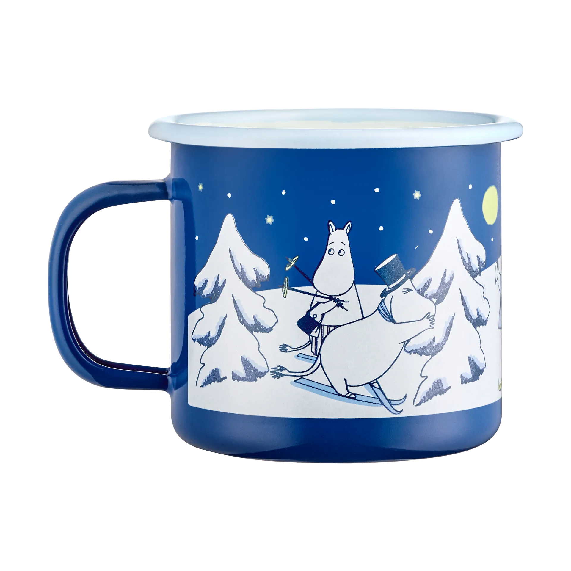 Moomin emaljekopp 37 cl, Starry night Muurla