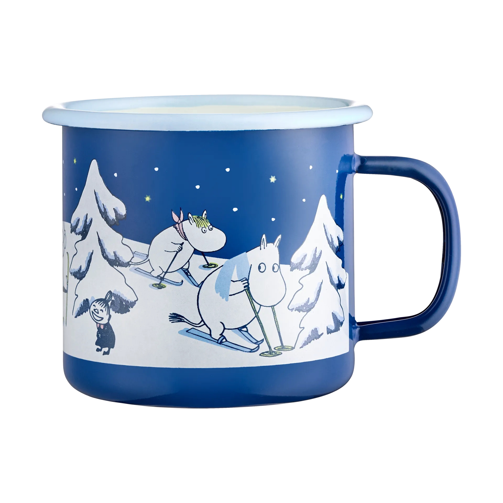 Moomin emaljekopp 37 cl, Starry night Muurla