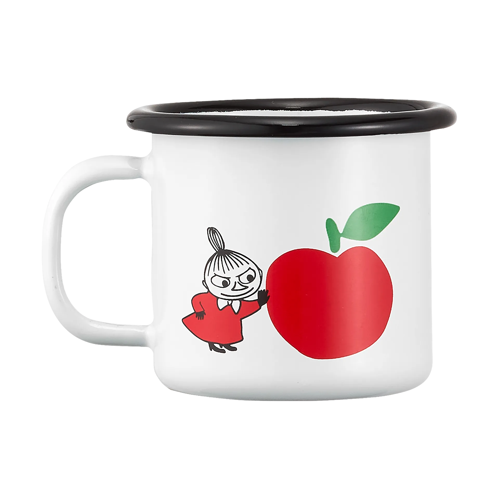 Moomin emaljekrus 1,5 dl, Joyfull Apples Muurla
