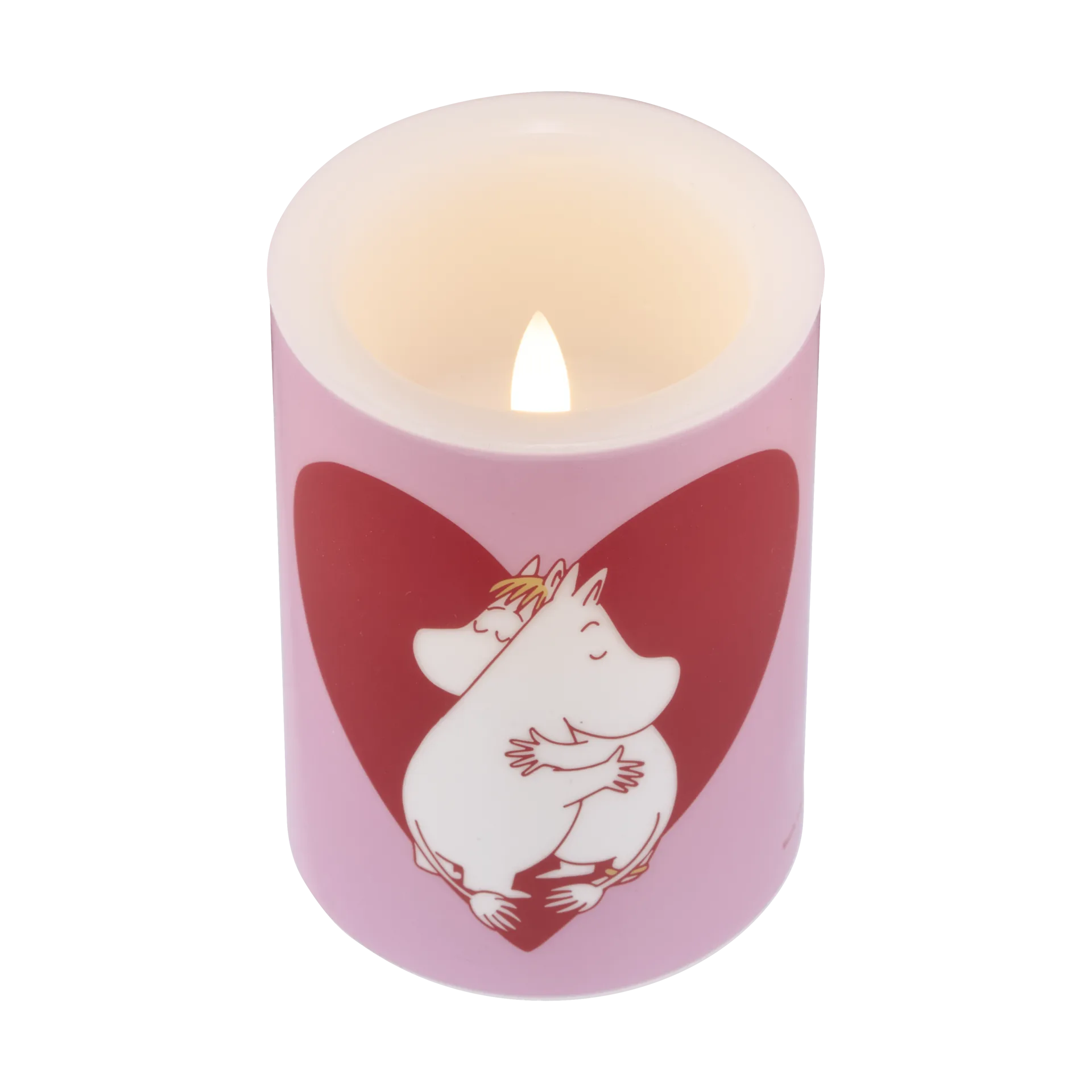 Moomin kubbelys LED 10 cm, Heart Muurla