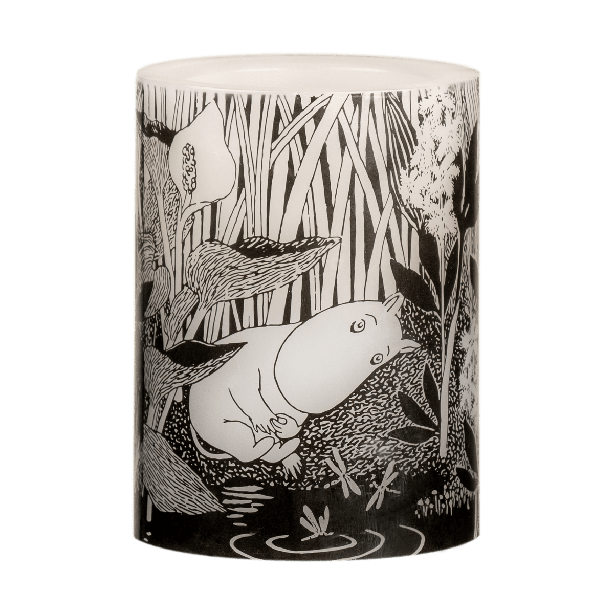 Muurla Moomin kubbelys LED 10 cm The pond