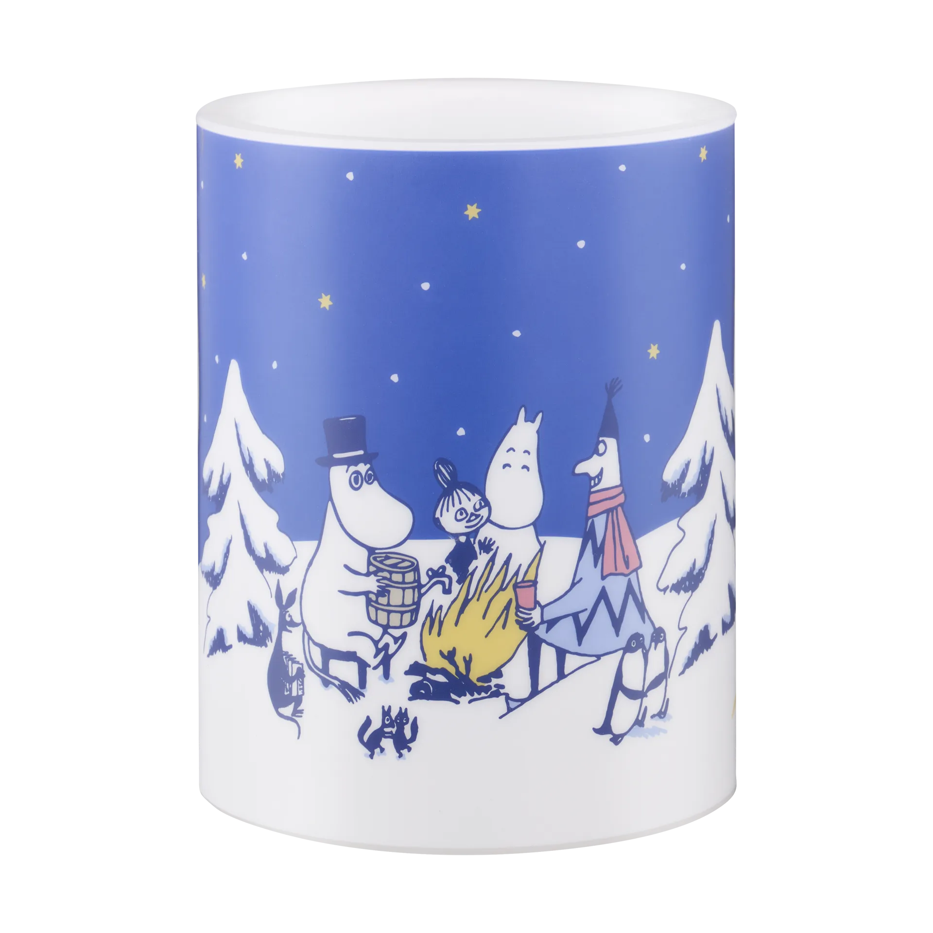 Moomin kubbelys LED 12,5 cm, Starry night Muurla