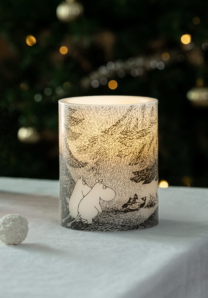 Moomin kubbelys LED 12,5 cm, Under the trees Muurla