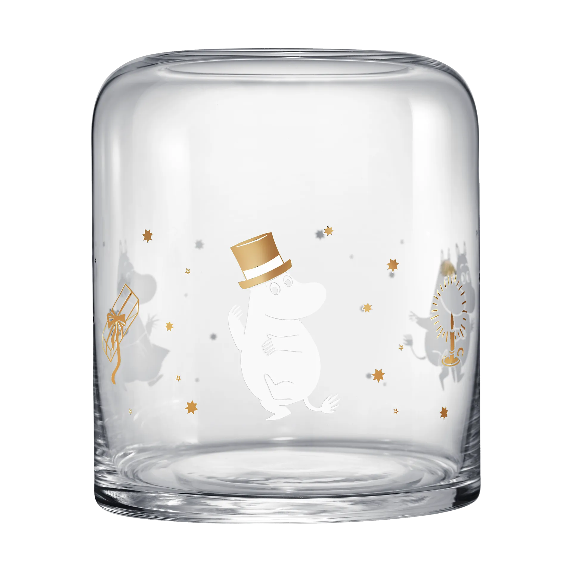 Moomin telysestake 18 cm, Sparkling stars Muurla