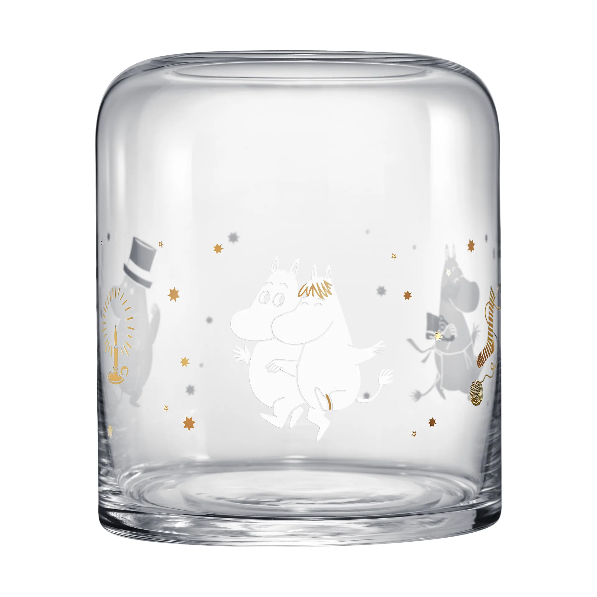 Moomin telysestake 18 cm, Sparkling stars Muurla