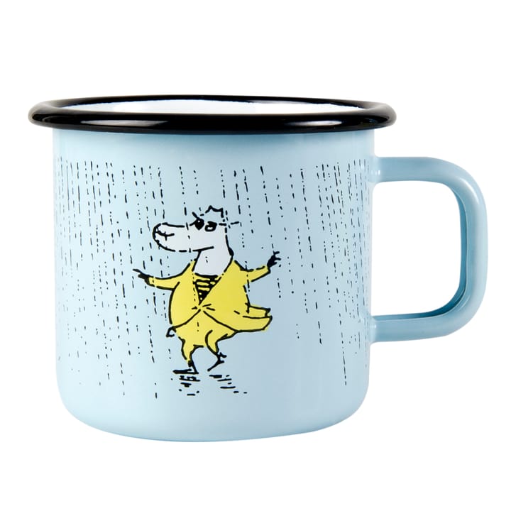 Moomin x Makia emaljekopp 37 cl - Rain - Muurla