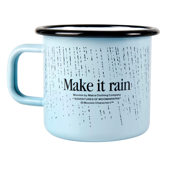 Moomin x Makia emaljekopp 37 cl - Rain - Muurla