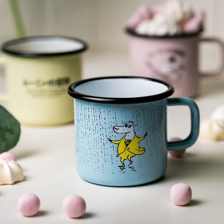 Moomin x Makia emaljekopp 37 cl - Rain - Muurla