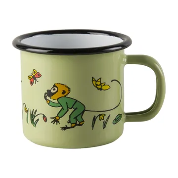 Mr. Nilsson emaljekopp 1,5 dl - Green - Muurla