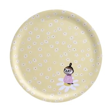 Mummi brett Ø25 cm - Flowers - Muurla