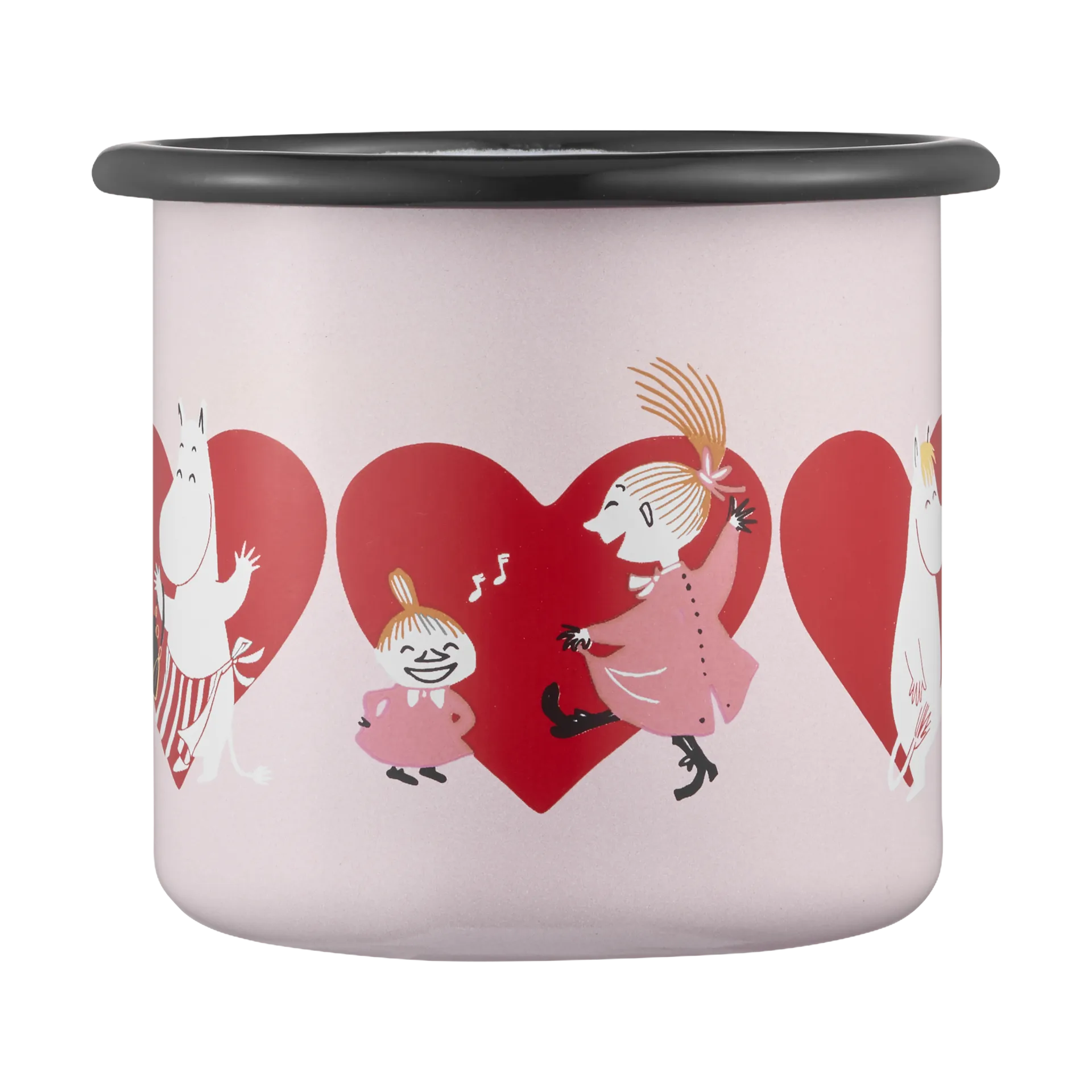Mummi emaljekrus 37 cl, Heart Muurla