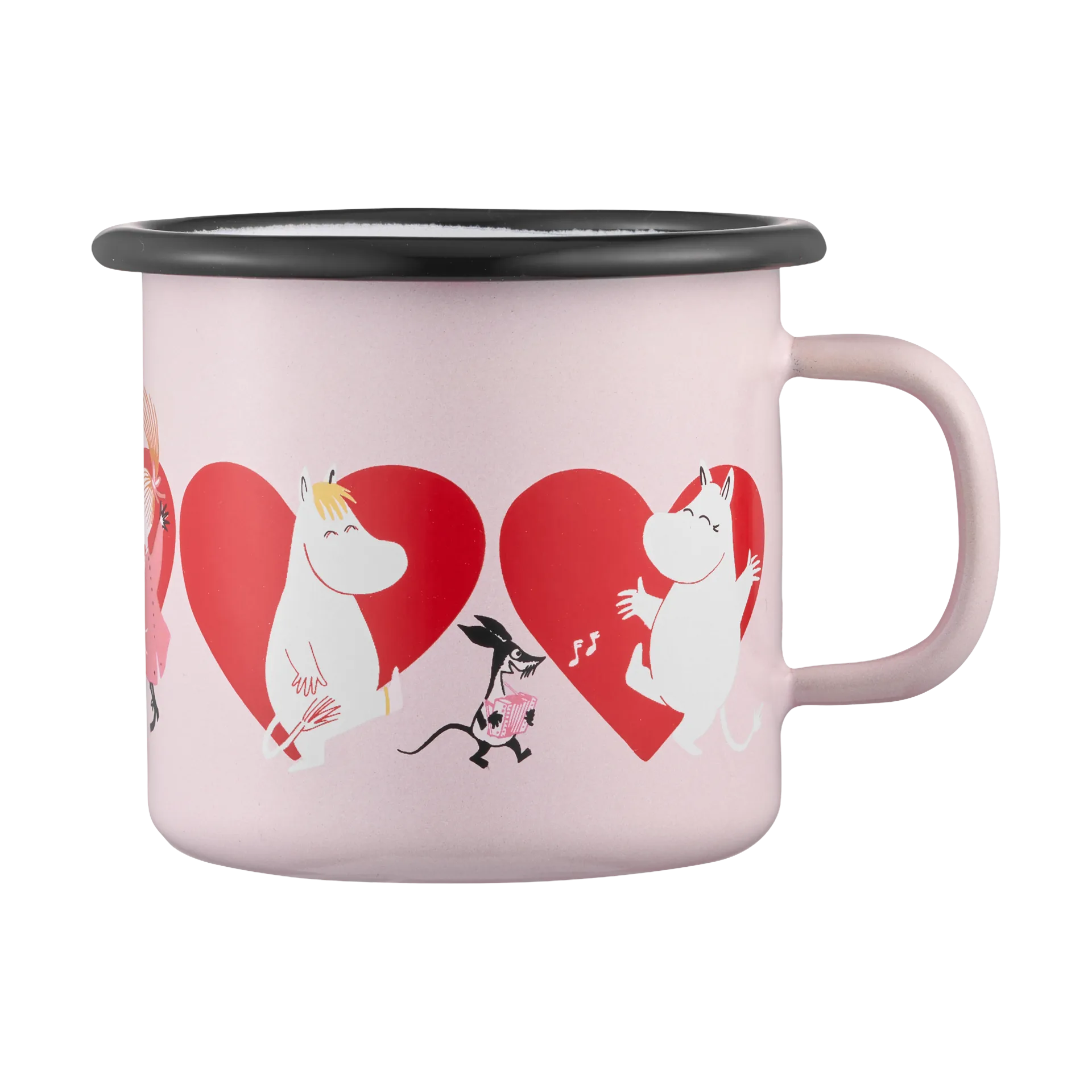 Mummi emaljekrus 37 cl, Heart Muurla