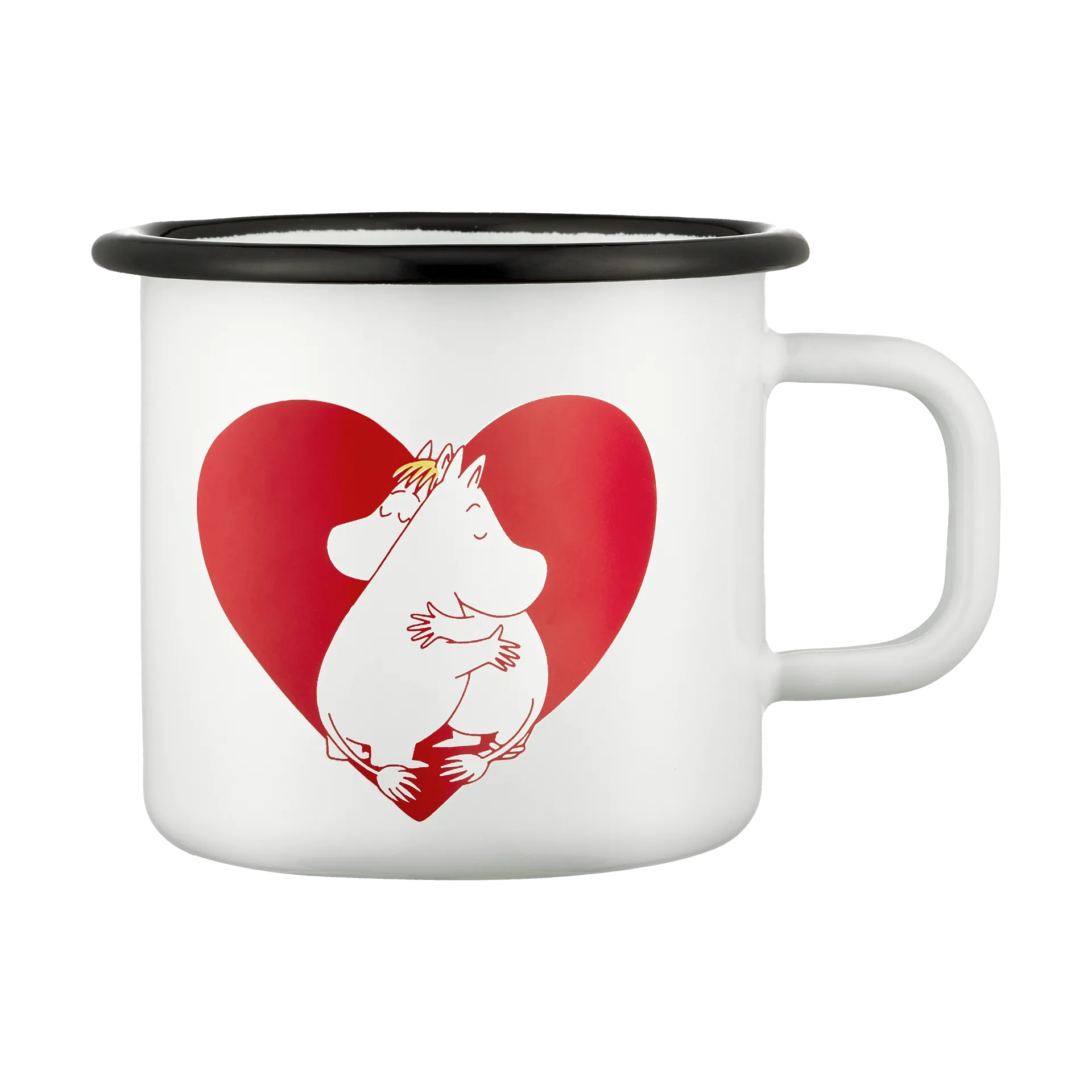 Mummi emaljekrus 37 cl, Heart Muurla