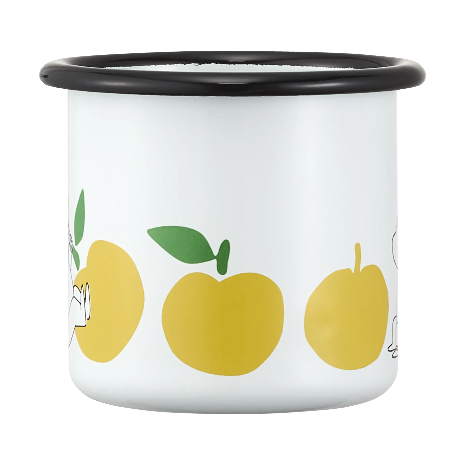 Mummi emaljekrus 37 cl, Joyfull Apples Muurla