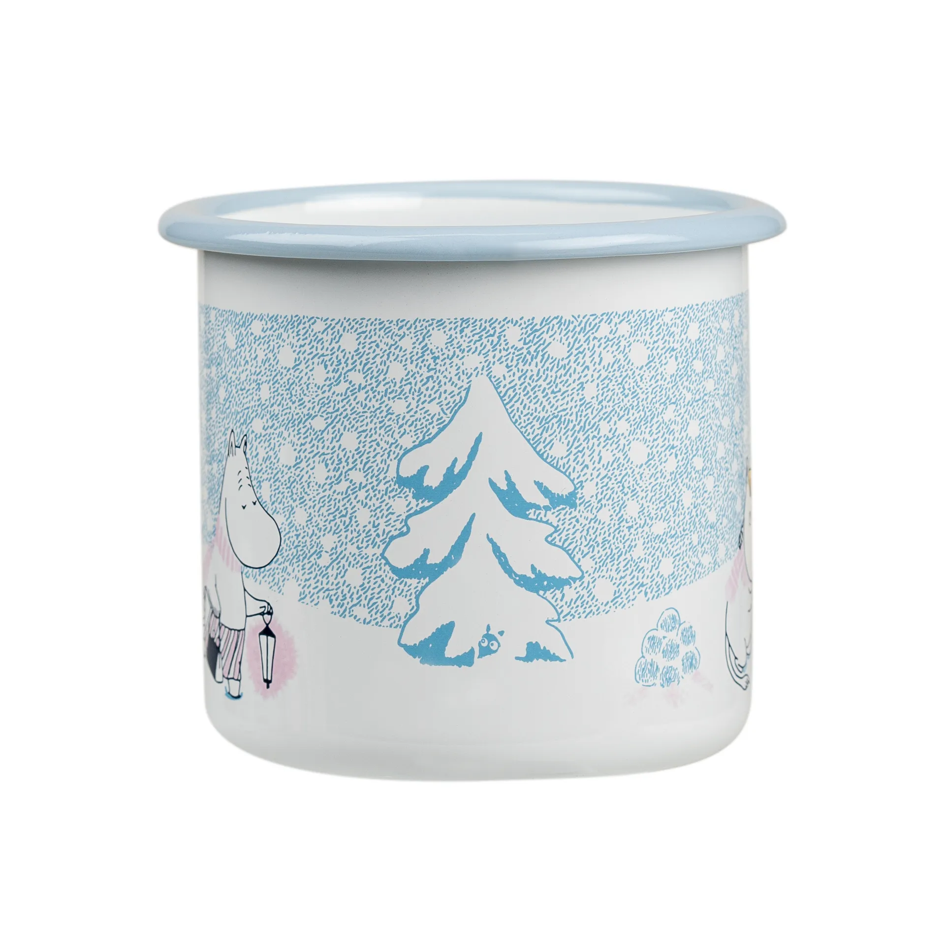 Mummi emaljekrus 37 cl, Let it snow Muurla