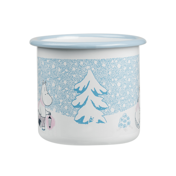 Mummi emaljekrus 37 cl, Let it snow Muurla