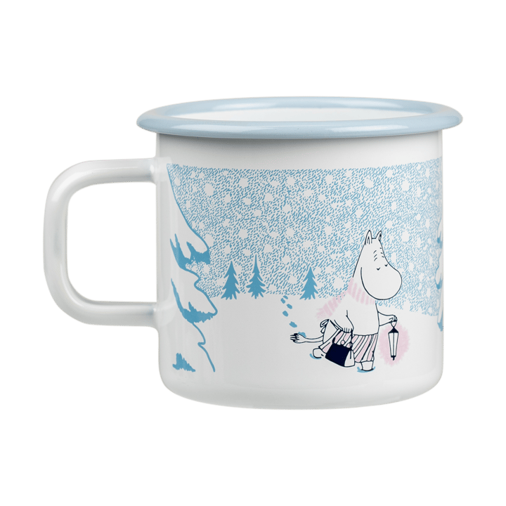 Mummi emaljekrus 37 cl, Let it snow Muurla
