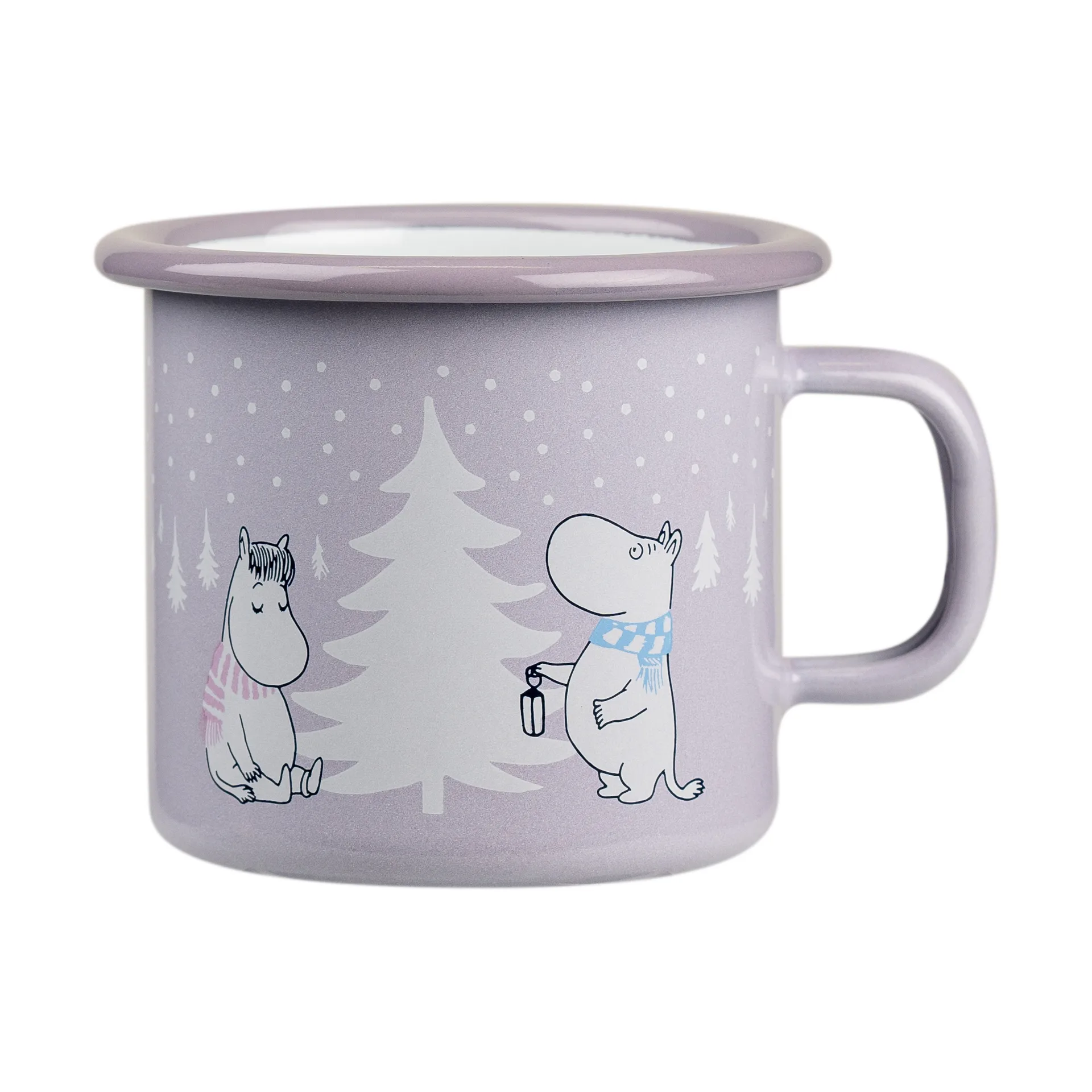 Mummi emaljekrus 37 cl, Snowfall Muurla