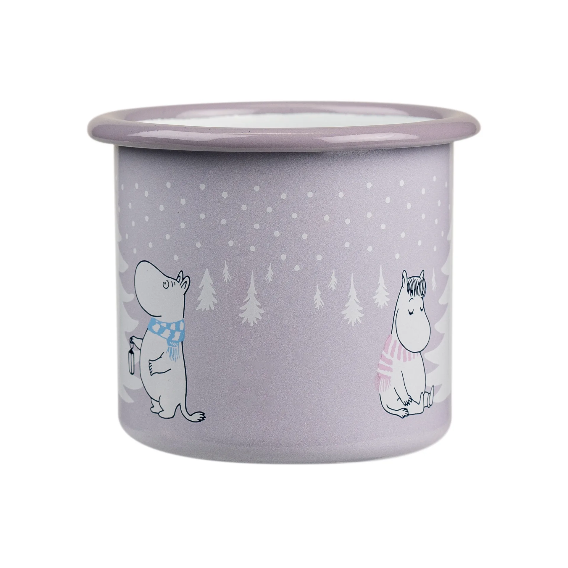 Mummi emaljekrus 37 cl, Snowfall Muurla