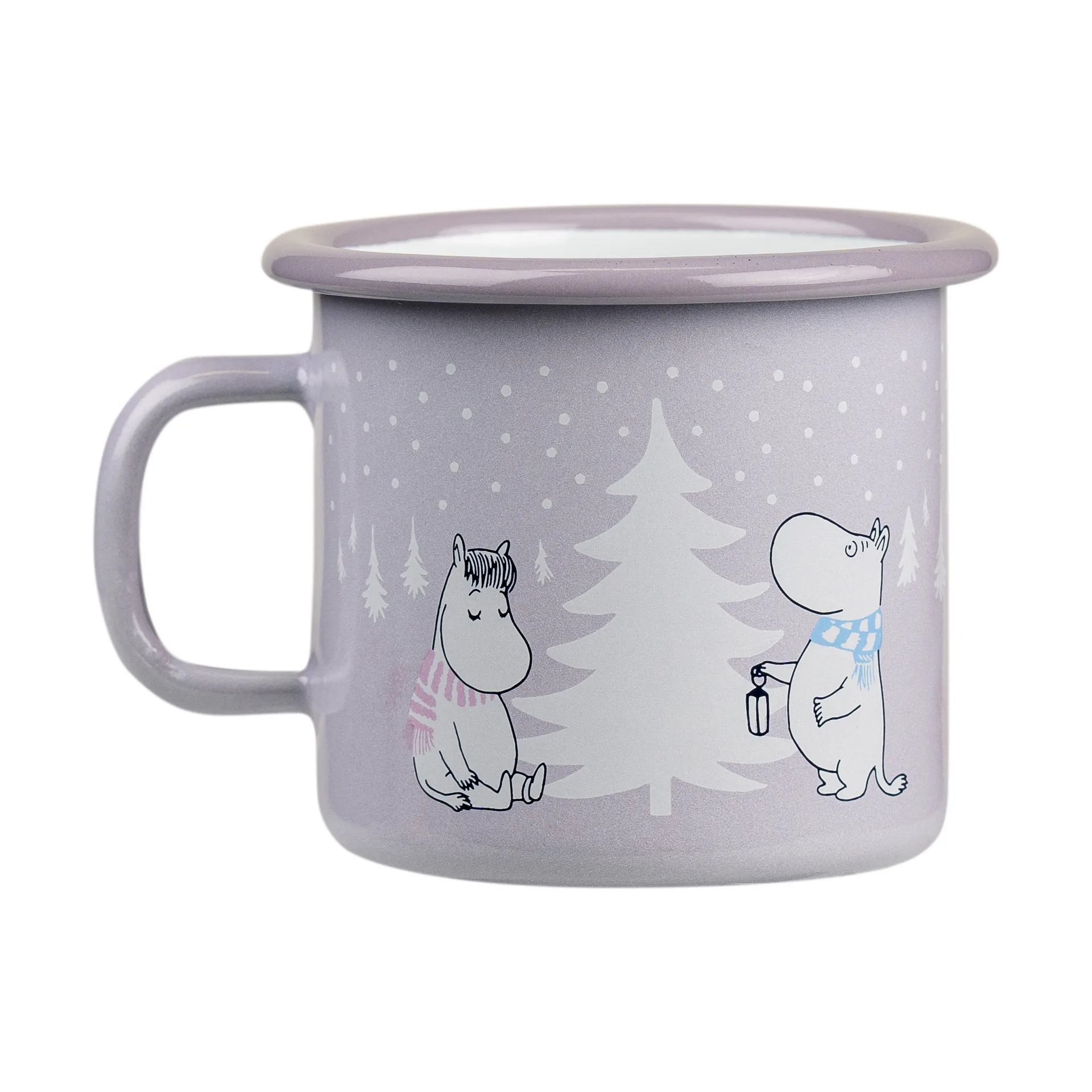 Mummi emaljekrus 37 cl, Snowfall Muurla